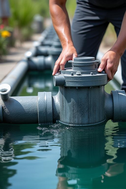 Pond Maintenance Cleaning Filtration System