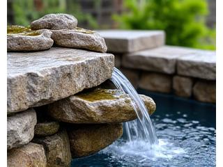 Portfolio Stone Water Feature Installation
